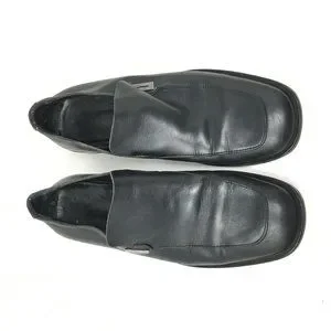 Men\'s VINTAGE Gucci Slip On Loafers Dress Shoes Size 40 E/7 E Wide Black Leather Gucci | Shoes | Mens Vintage Gucci Slip On Loafers Dress  main image 4